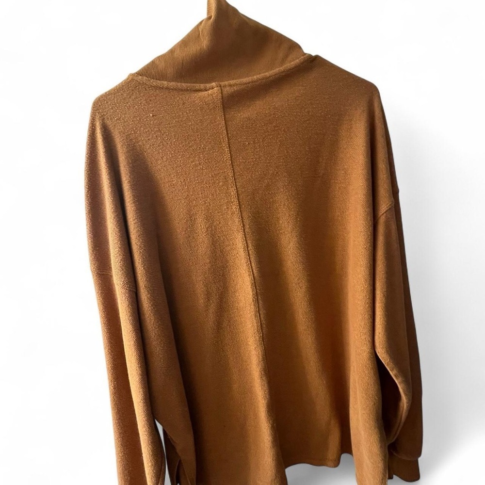 Women's Quarter Zip-Up Sweater - Picture 4 of 4